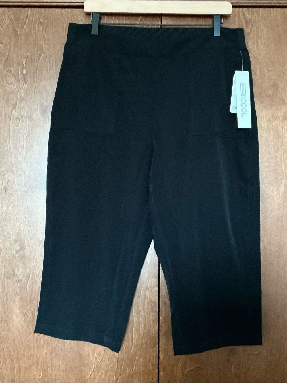 32 Degrees Womens Capri Pants Athleisure Activewear Comfort Stretch Size L New